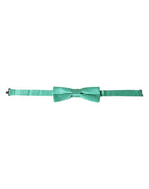 Dolce & Gabbana Mint Green Silk Adjustable Neck Men Bow Tie -  Neckties, Men -  Dolce & Gabbana.